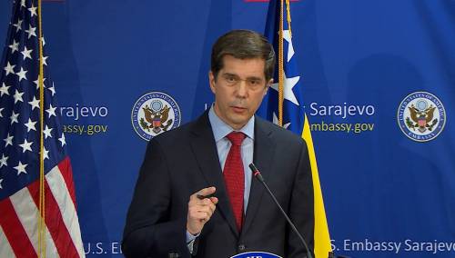 Nelson s ambasadorima iz Evrope o sankcijama pojedincima u BiH