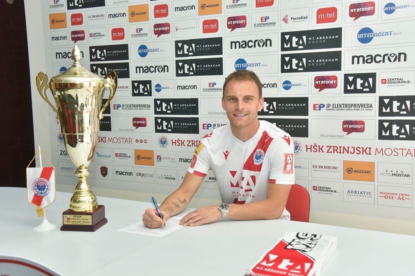 Nemanja Bilbija potpisao novi ugovor sa Zrinjskim