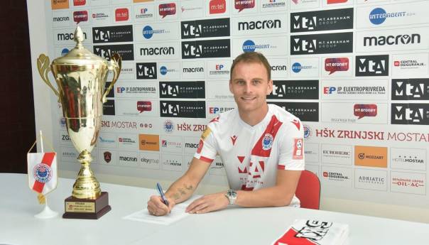 Nemanja Bilbija potpisao novi ugovor sa Zrinjskim