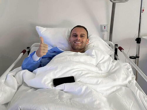 Nemanja Bilbija uspješno operisan, slijedi mu višemjesečni oporavak