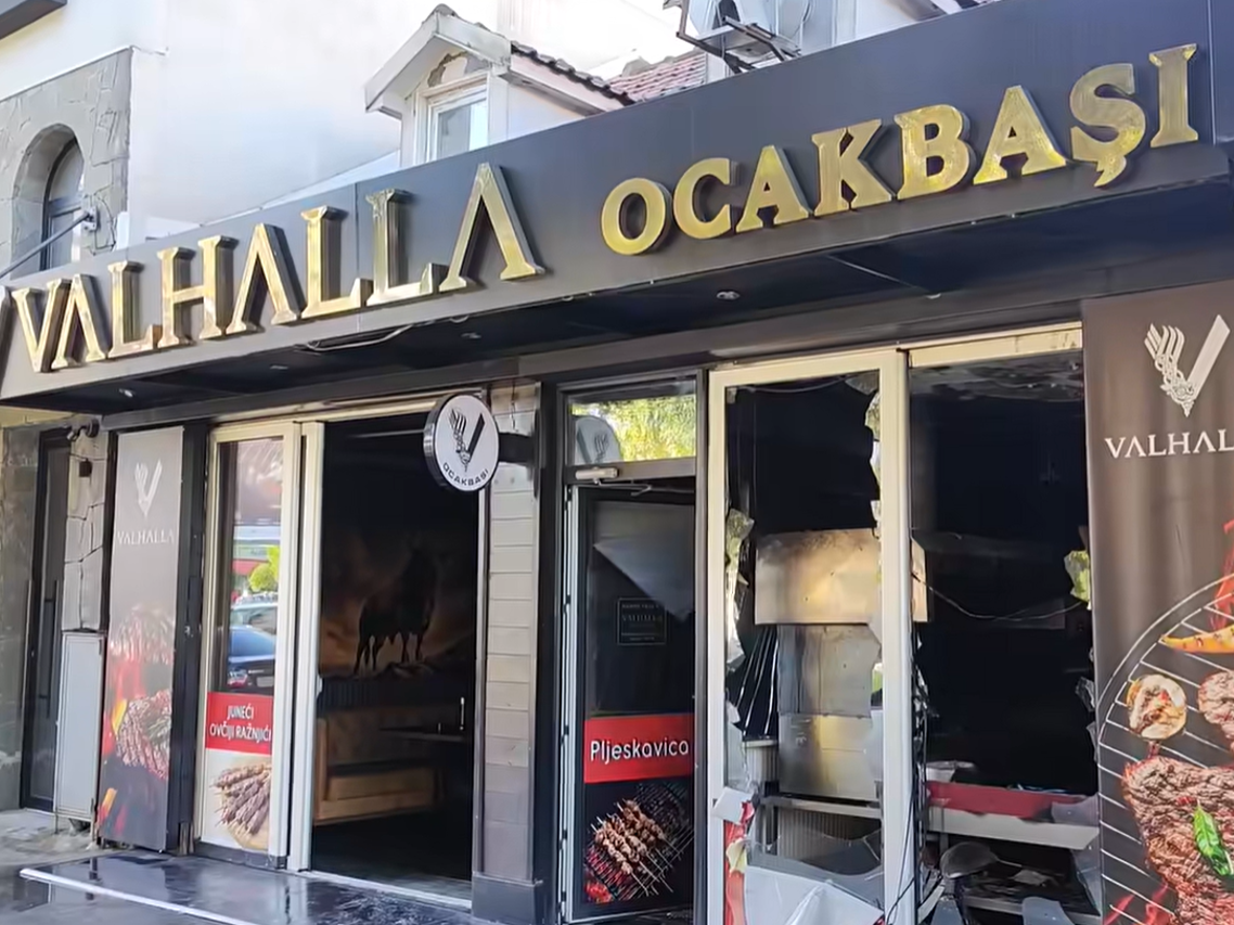 Nemiri u Podgorici: Demoliran lokal turskog državljanina