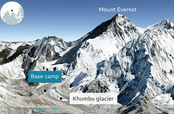 Nepal pomjera bazni kamp na Everestu s ledenjaka koji se otapa