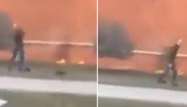 Nepoznata osoba bacila molotovljev koktel na Kremlj