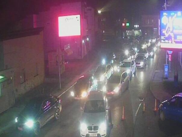 Nepregledne kolone na ulazu i izlazu iz BiH