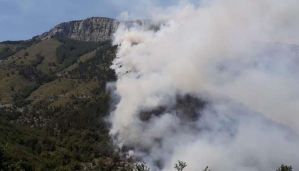 Nepromijenjeno stanje na požarištima u Neumu i Konjicu