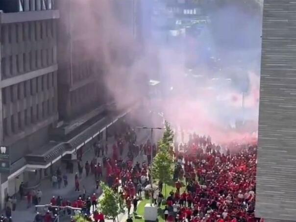 Nerealne scene: Albanski navijači preplavili njemačke ulice, ima ih više od 50 hiljada