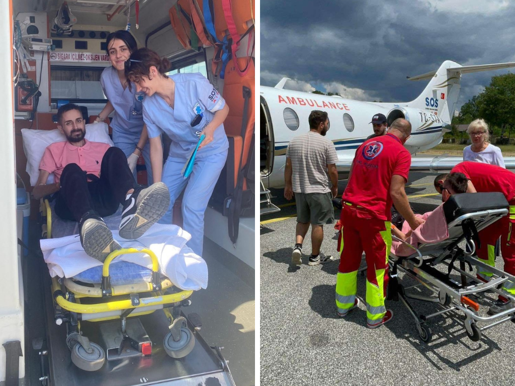 Nermin Džomba je sretno stigao u Istanbul, prikupljen sav novac!