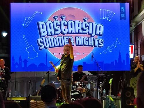 Nermin Puškar nastupio na festivalu Baščaršijske noći