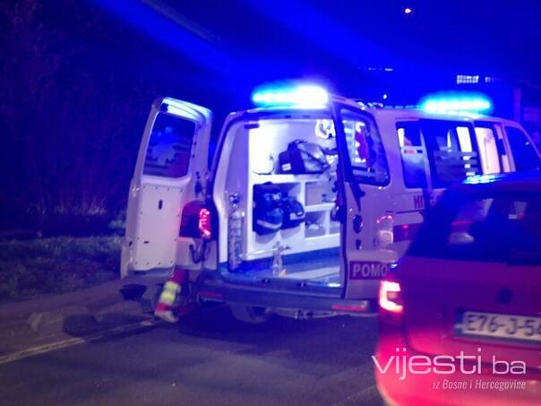 Nesreća na izlazu iz Sarajeva: Udaren pješak, obustavljen saobraćaj prema gradu