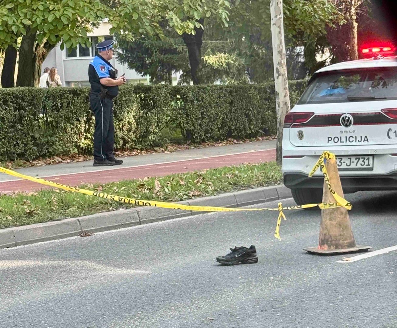 Nesreća u Alipašinoj ulici: Jedna osoba prebačena na KCUS