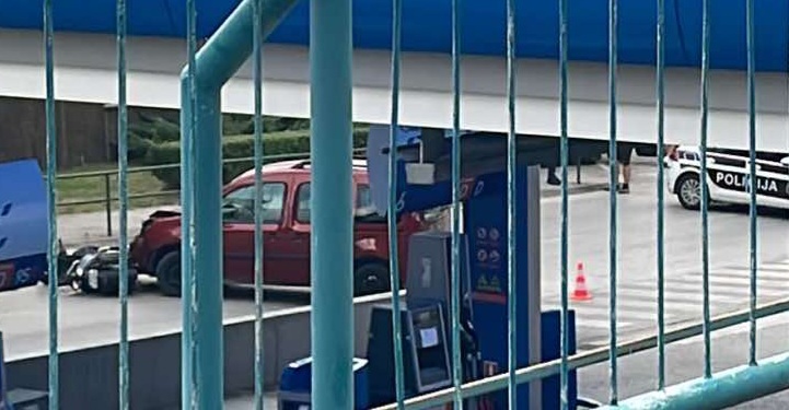 Nesreća u Sarajevu: Sudar auta i motocikla