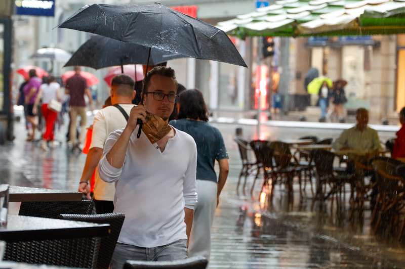Nestabilno vrijeme do kraja sedmice: Pljuskovi, kiša, grmljavina...