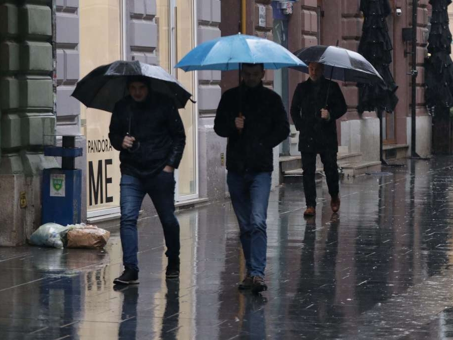 Nestabilno vrijeme širom BiH: Kiša i pljuskovi u većem dijelu zemlje