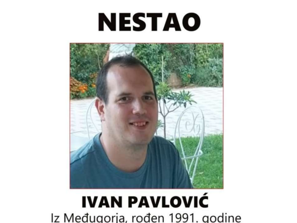 Nestao Ivan Pavlović iz Međugorja