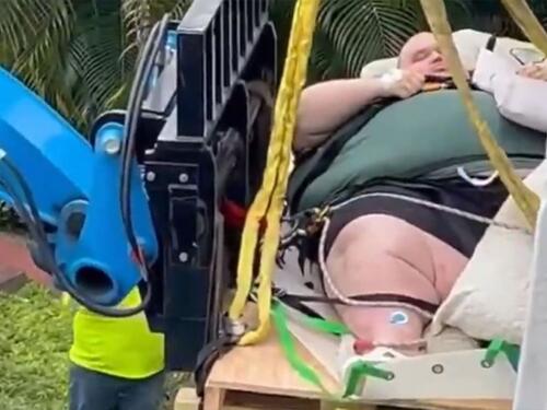 Nesvakidašnja intervencija: Muškarca od 272 kilograma iznijeli iz kuće uz pomoć krana