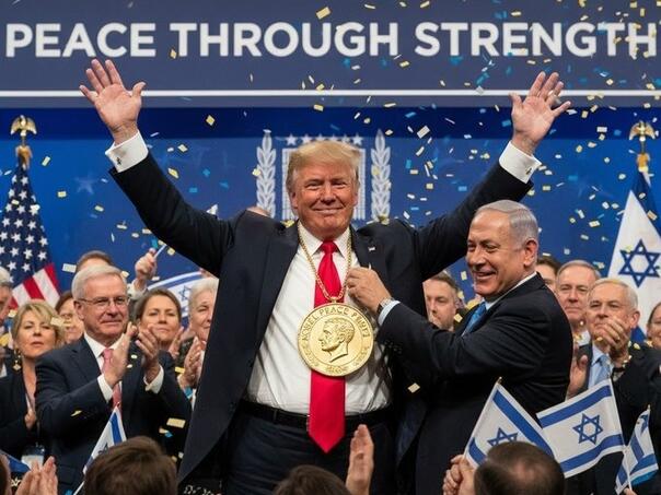 Netanyahu sa AI fotografijom predložio Trumpa za Nobelovu nagradu za mir