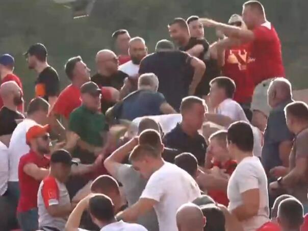 Nevjerovatno poluvrijeme u meču Igmana i Veleža: Četiri gola, tučnjava na tribinama…