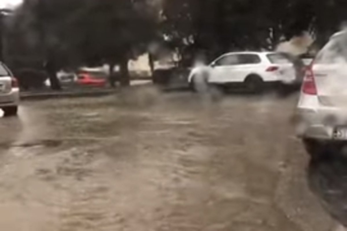 Nevrijeme u Dalmaciji, ulice Splita pod vodom