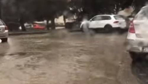 Nevrijeme u Dalmaciji, ulice Splita pod vodom