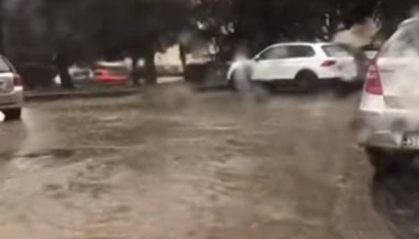 Nevrijeme u Dalmaciji, ulice Splita pod vodom