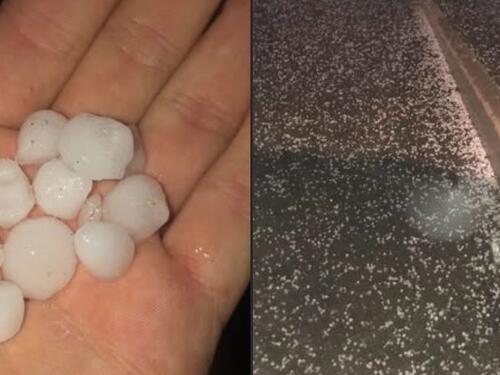 Nevrijeme u Gornjem Vakufu, padao i grad