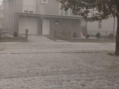Nevrijeme u Hercegovini, u Nevesinju padao grad