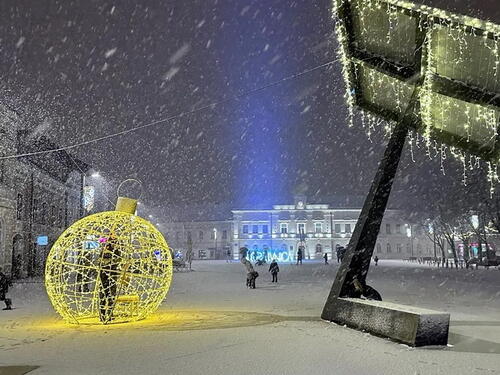 Nevrijeme u Hrvatskoj, počeo padati i snijeg