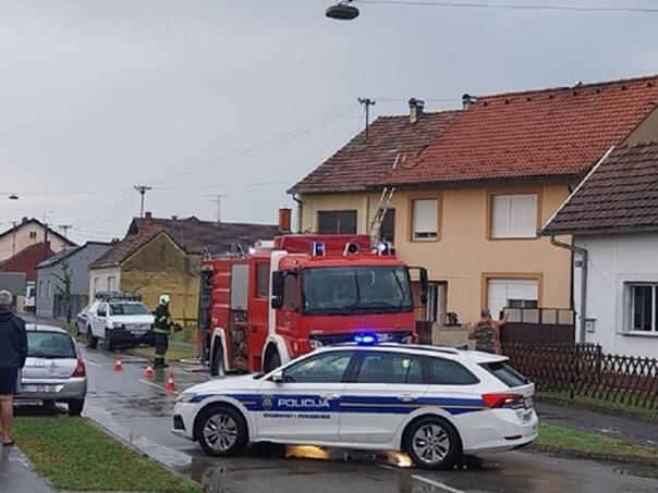 Nevrijeme u Hrvatskoj uzima maha: Grom udario u porodičnu kuću u Slavonskom Brodu