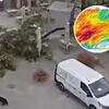 Nevrijeme u Sloveniji i Hrvatskoj, udari vjetra i do 50 km/h