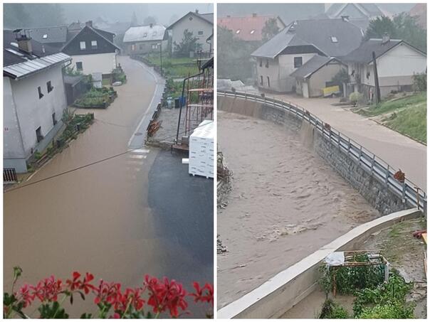 Nevrijeme zahvatilo dijelove Slovenije, moguće i u Hrvatskoj