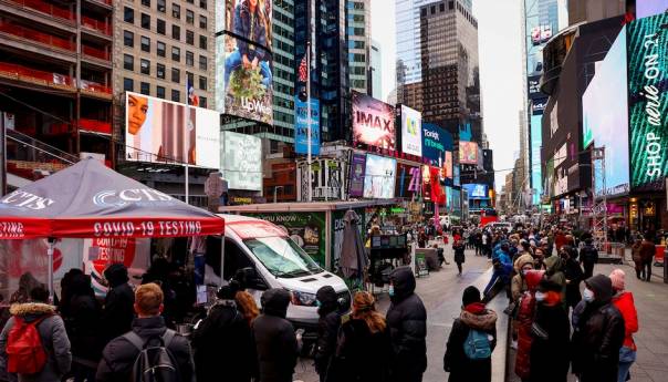 New York na Badnji dan oborio rekord po broju oboljelih