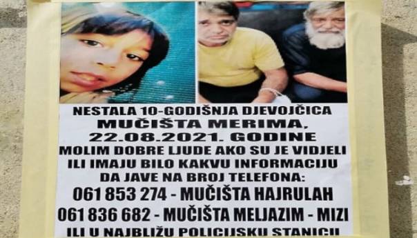 Ni nakon 11 dana nema traga 10-godišnjoj djevojčici iz Sarajeva