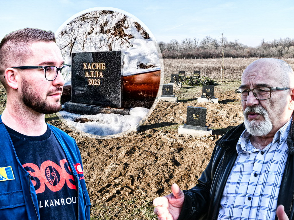 Nihad i Vidak su svijetu otkrili strašnu istinu o jezivom groblju Evrope na granici BiH i Srbije