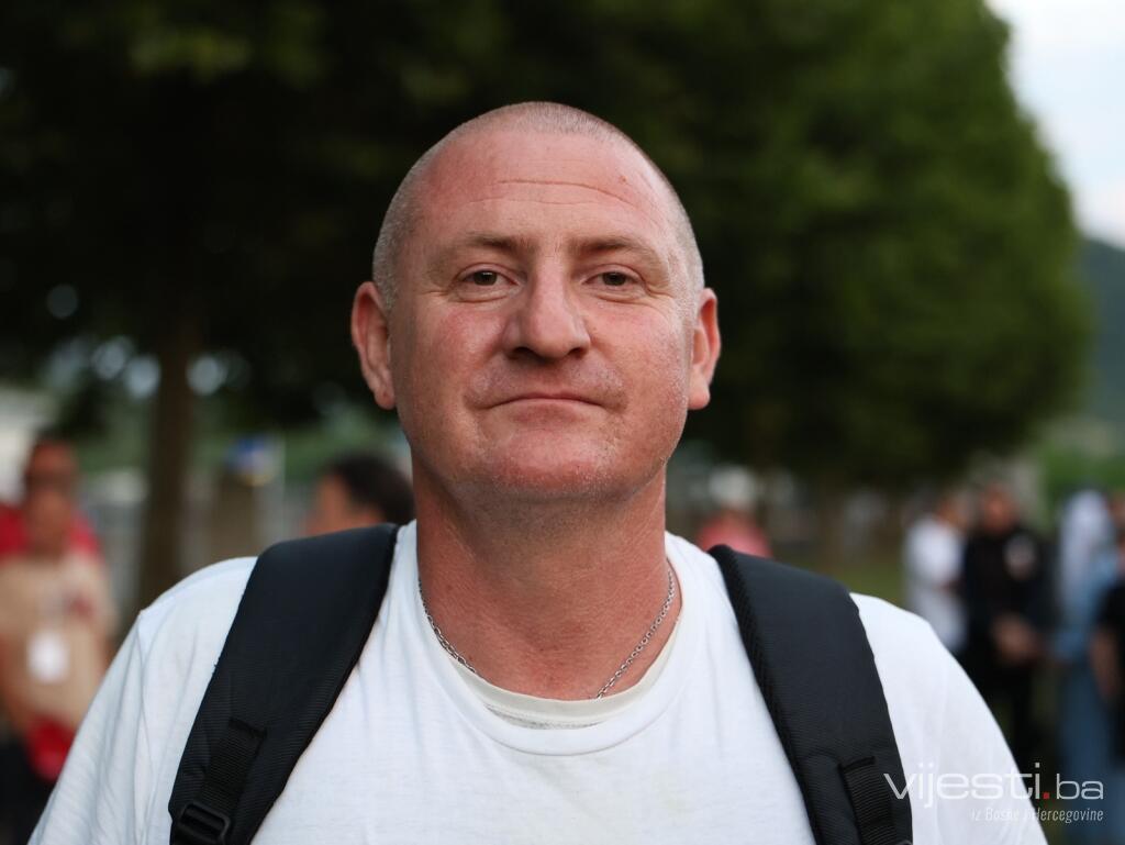 Nikica iz Šibenika prvi put u Srebrenici: Iznenadilo me kad sam ovdje vidio križ