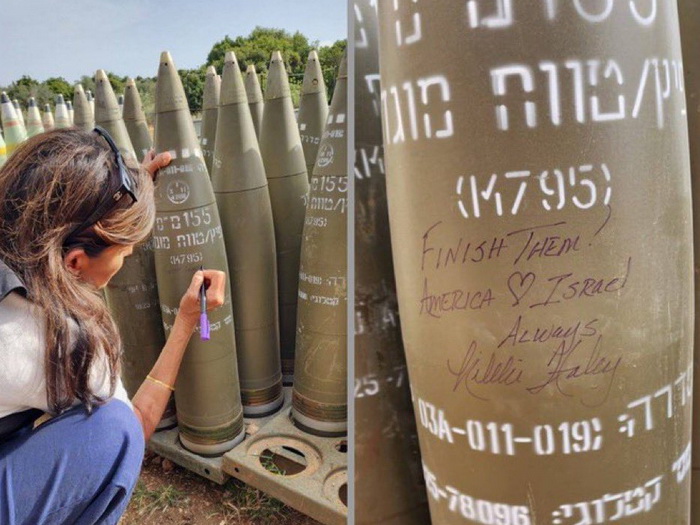 Nikki Haley na izraelsku raketu napisala 'Dokrajčite ih'