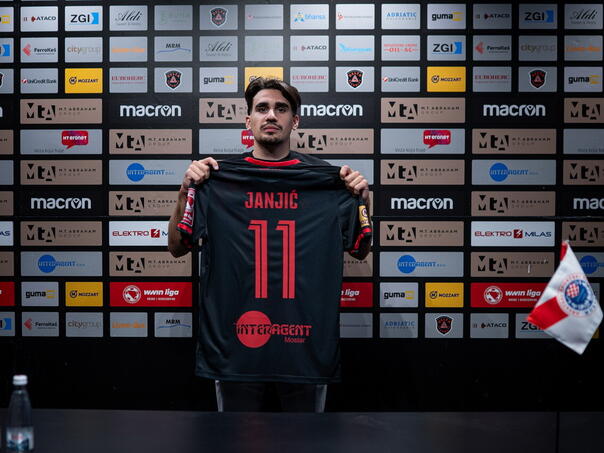 Nikola Janjić novi igrač HŠK Zrinjski Mostar