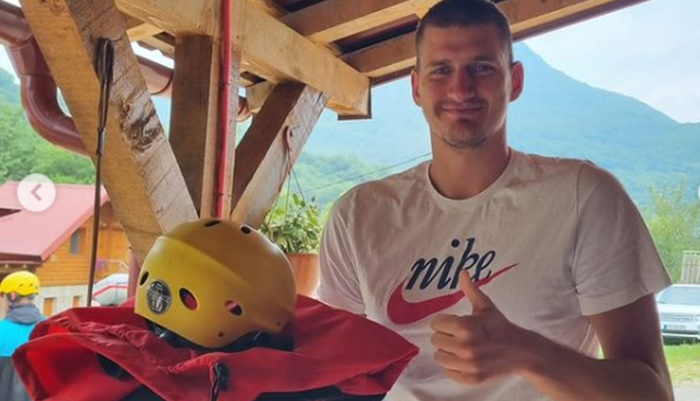 Nikola Jokić uživa u raftingu u BiH