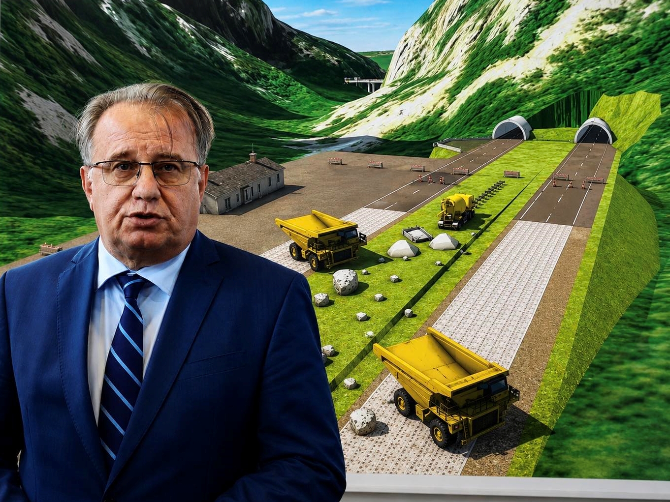 Nikšić: Američke kompanije žele preuzeti finansiranje i izgradnju dijela Koridora 5C, uključujući tunel Prenj