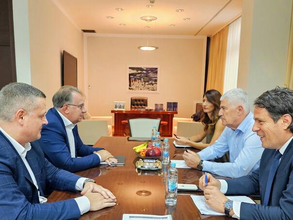 Nikšić i Čović o prioritetima u Federaciji BiH