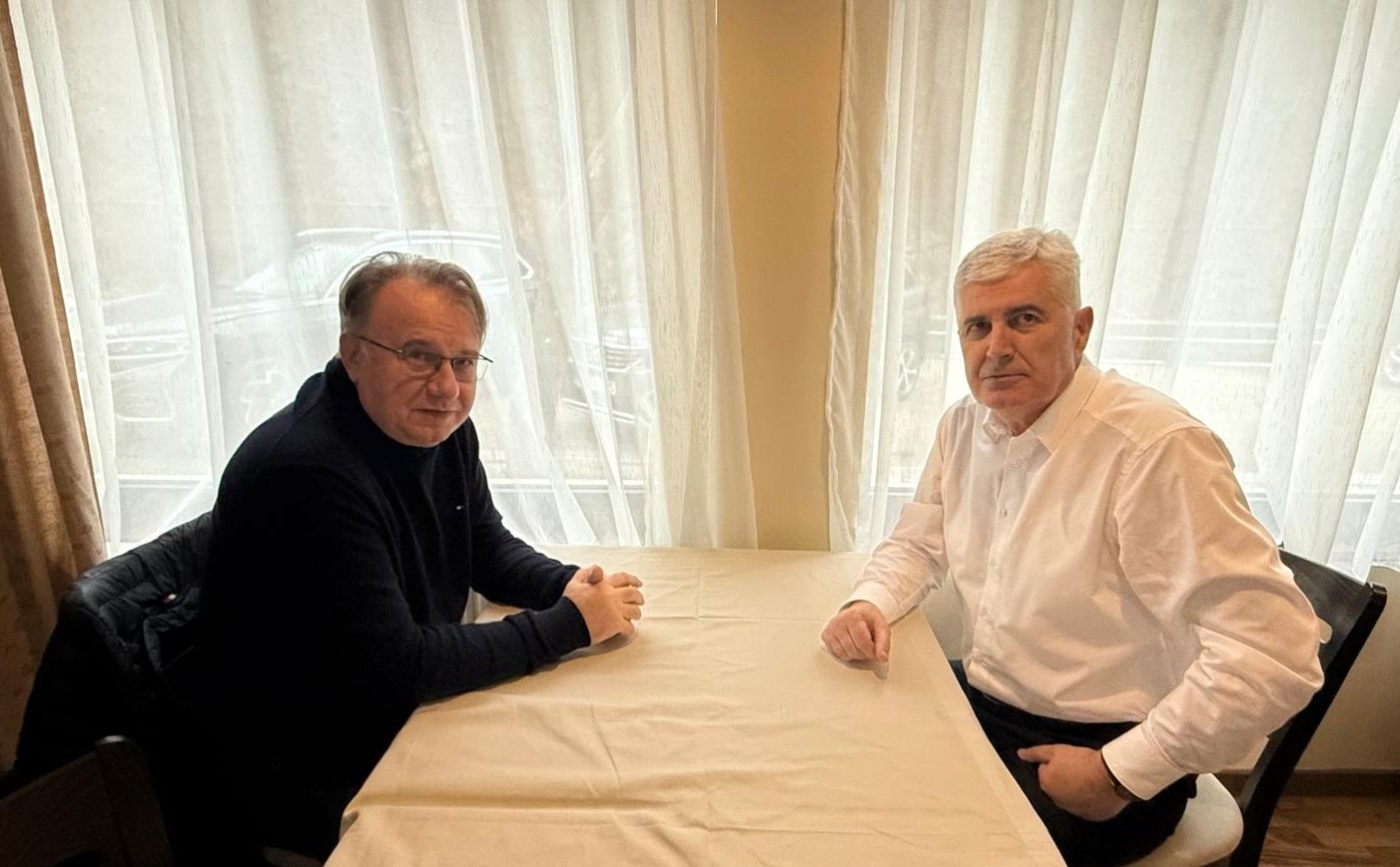 Nikšić i Čović u Konjicu: Razgovor u ključnom trenutku