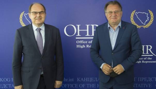 Nikšić i Schmidt razgovarali o izmjenama Izbornog zakoma BiH