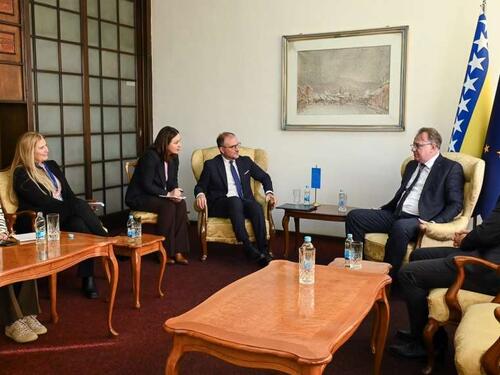 Nikšić i Soreca razgovarali o evropskom putu BiH i infrastrukturnim projektima