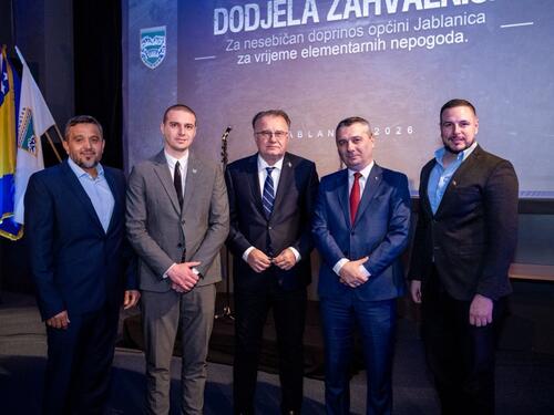 Nikšić: Poruka solidarnosti iz Jablanice