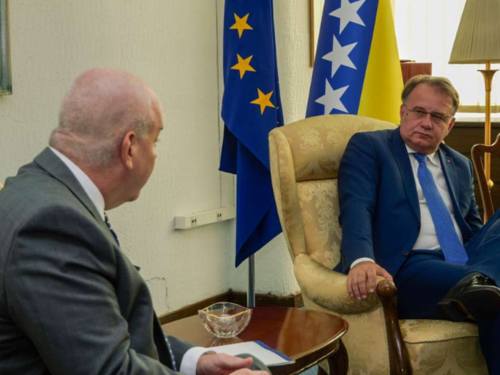 Nikšić s Aggelerom razgovarao o provođenju reformi u BiH