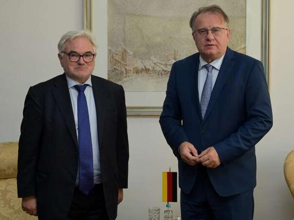 Nikšić sa njemačkim ambasadorom: Fokus na jačanju ekonomske saradnje