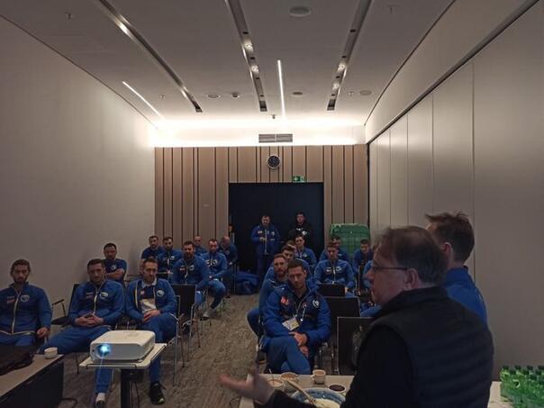 Nikšić sa saradnicima posjetio bh. rukometaše i poželio im sreću protiv Nizozemske