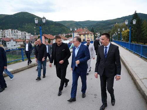 Nikšić u posjeti Goraždu: Podrška Federalne vlade projektima od značaja za građane