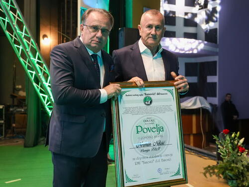 Nikšiću dodijeljena Povelja za doprinos stabilizaciji i razvoju RMU Banovići