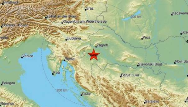 Niz novih potresa kod Siska tokom noći