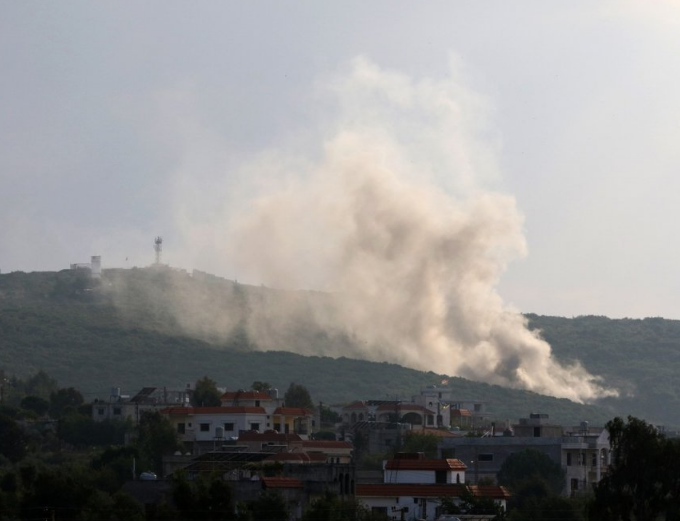 Niz raketa ispaljeno iz južnog Libanona na Izrael